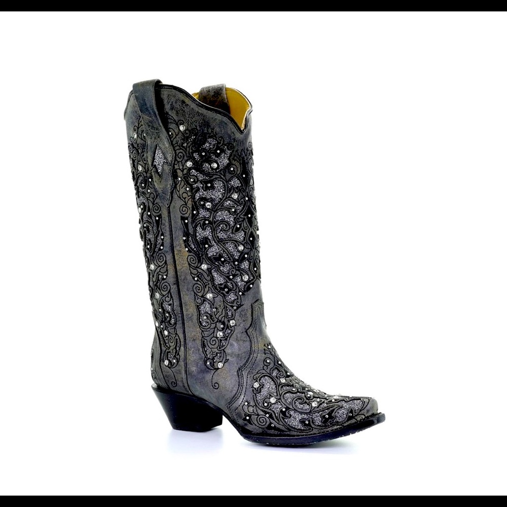 Ladies Corral gray boots 9.5m